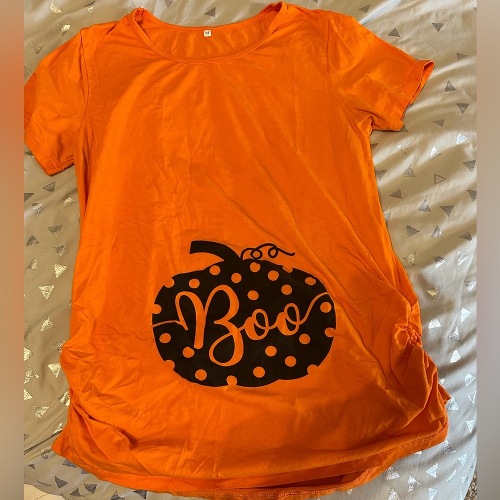 Maternity Halloween shirt worn once
